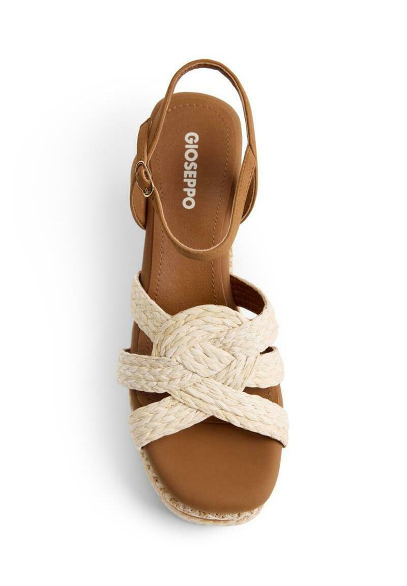Gioseppo BRYHER - Sandali con plateau - black/nero
