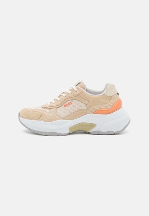 Baskets basses - beige
