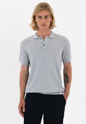 Nowadays Polo shirt - grau meliert