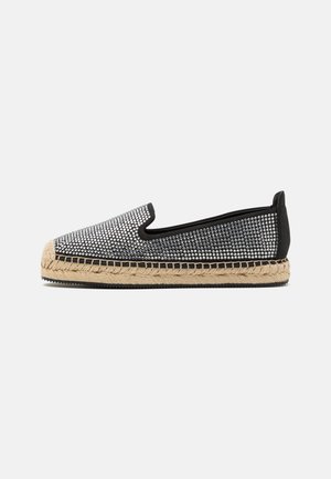 DKNY MALLY - Espadrile - black/clear