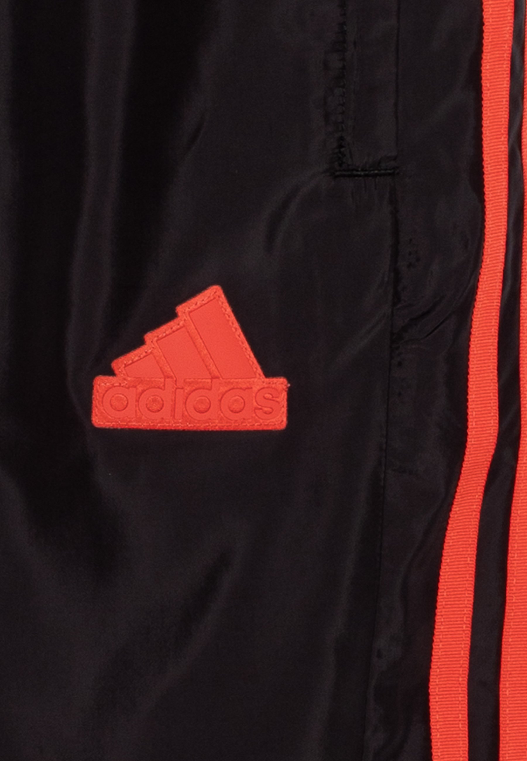 red adidas pants youth