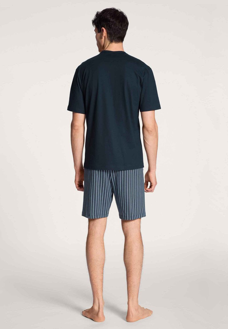 Herren Pyjamas | Calida Nachtwäsche Set dark sapphire/blau - EK50305 Herren Pyjamas | Calida Nachtwäsche Set dark sapphire/blau - EK50305