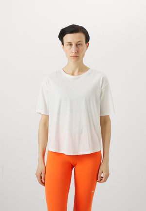 ONPSTAY LOOSE HIGH LOW TEE - T-shirt basic - cloud dancer