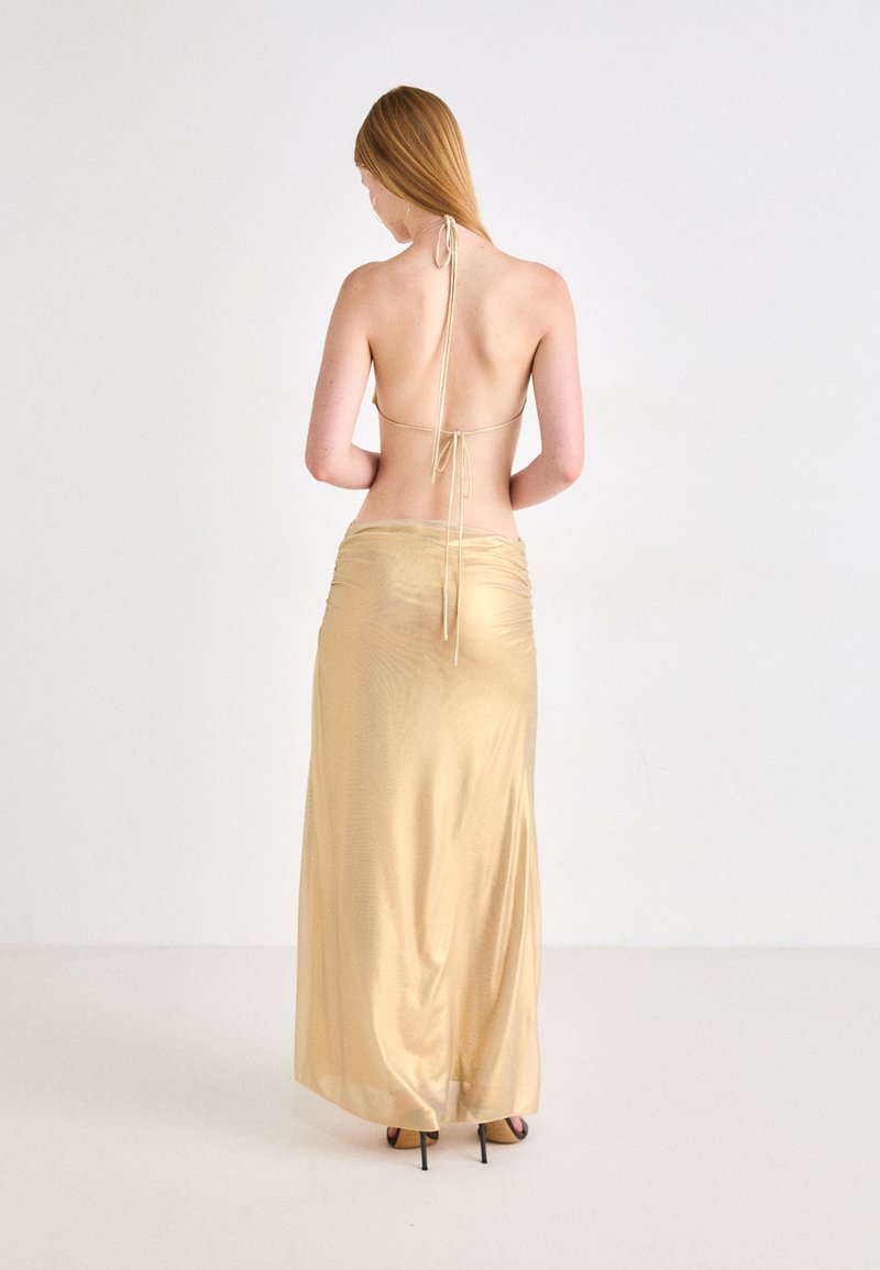 Jaded London VIDA DRESS - Occasion wear - gold-coloured/transparent -  Zalando.co.uk