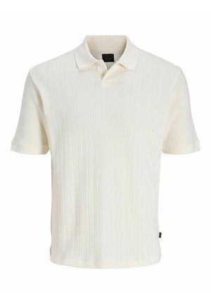 Jack & Jones PREMIUM, POLOSHIRT STRUKTURIERT POLOSHIRT - Polokošeľa - cloud dancer
