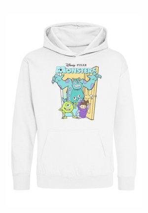 Henry Tiger MONSTERS UNIVERSITY PASTEL - Felpa con cappuccio - white