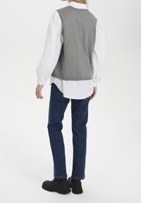 Saint Tropez Svetr - mottled light grey