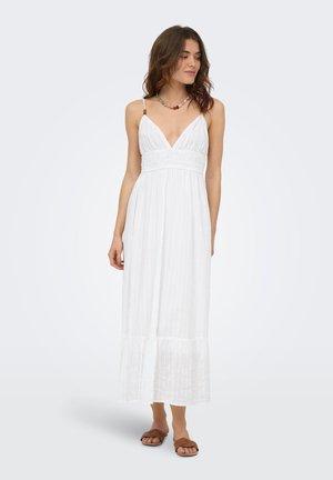 ONLY, KLEID ONLARINA LANGES KLEID - Robe de jour - bright white