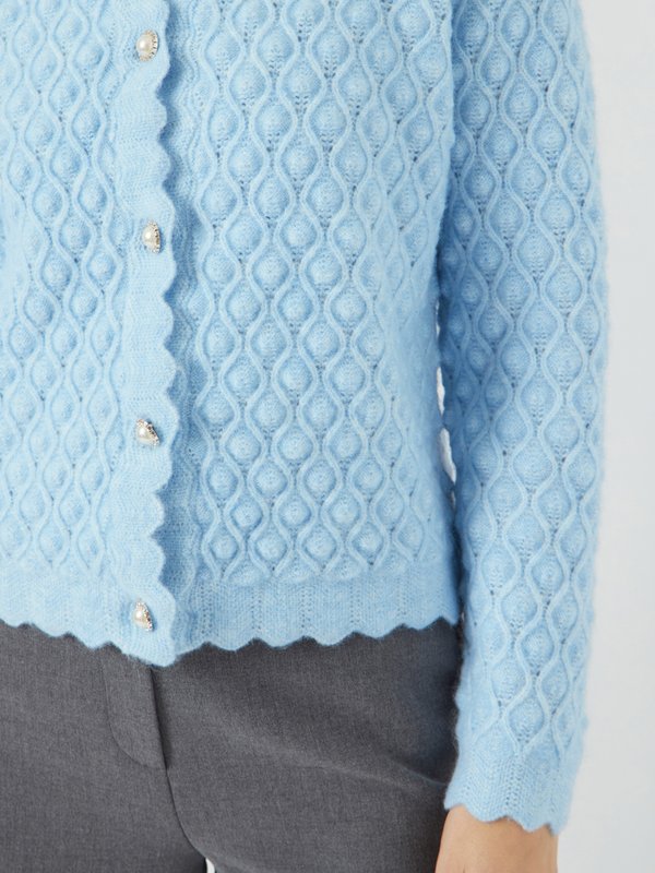 YASBUBBLE CARDIGAN - Cardigan - clear sky4