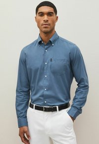 Next EASY IRON BUTTON DOWN - Ing - dusky blue