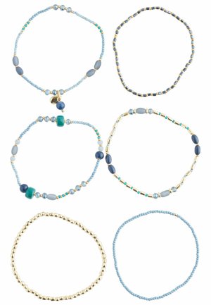 BEADED STRETCH 6PACK REGULAR FIT - Käevõru - blue