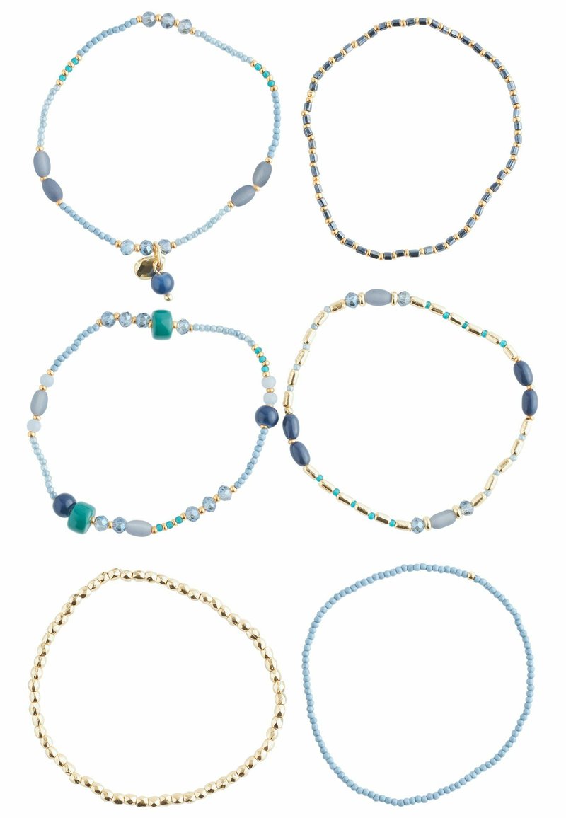 Next BEADED STRETCH 6PACK REGULAR FIT - Käevõru - blue