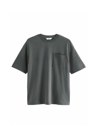 RELAXED FIT SUPER SOFT PEACHED - Paprasti marškinėliai - charcoal grey