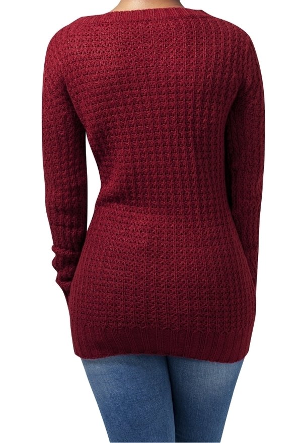 Urban Classics Maglione - bordeaux