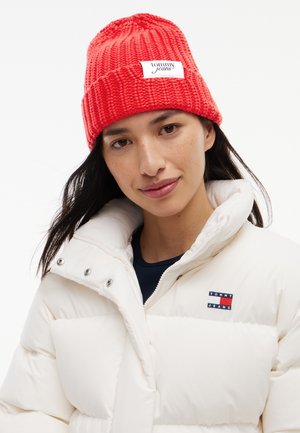 Tommy Jeans, SCRIPT - Σκούφος - lavish red