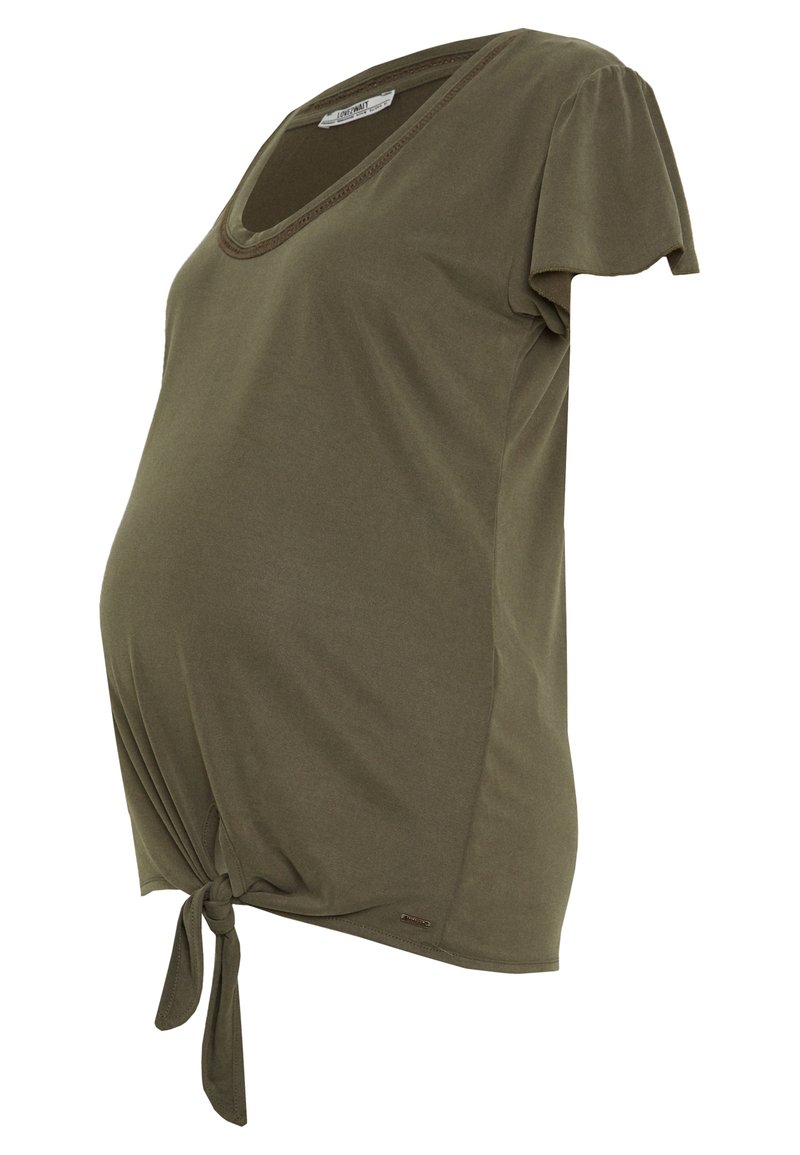 love2wait T-shirt print groen