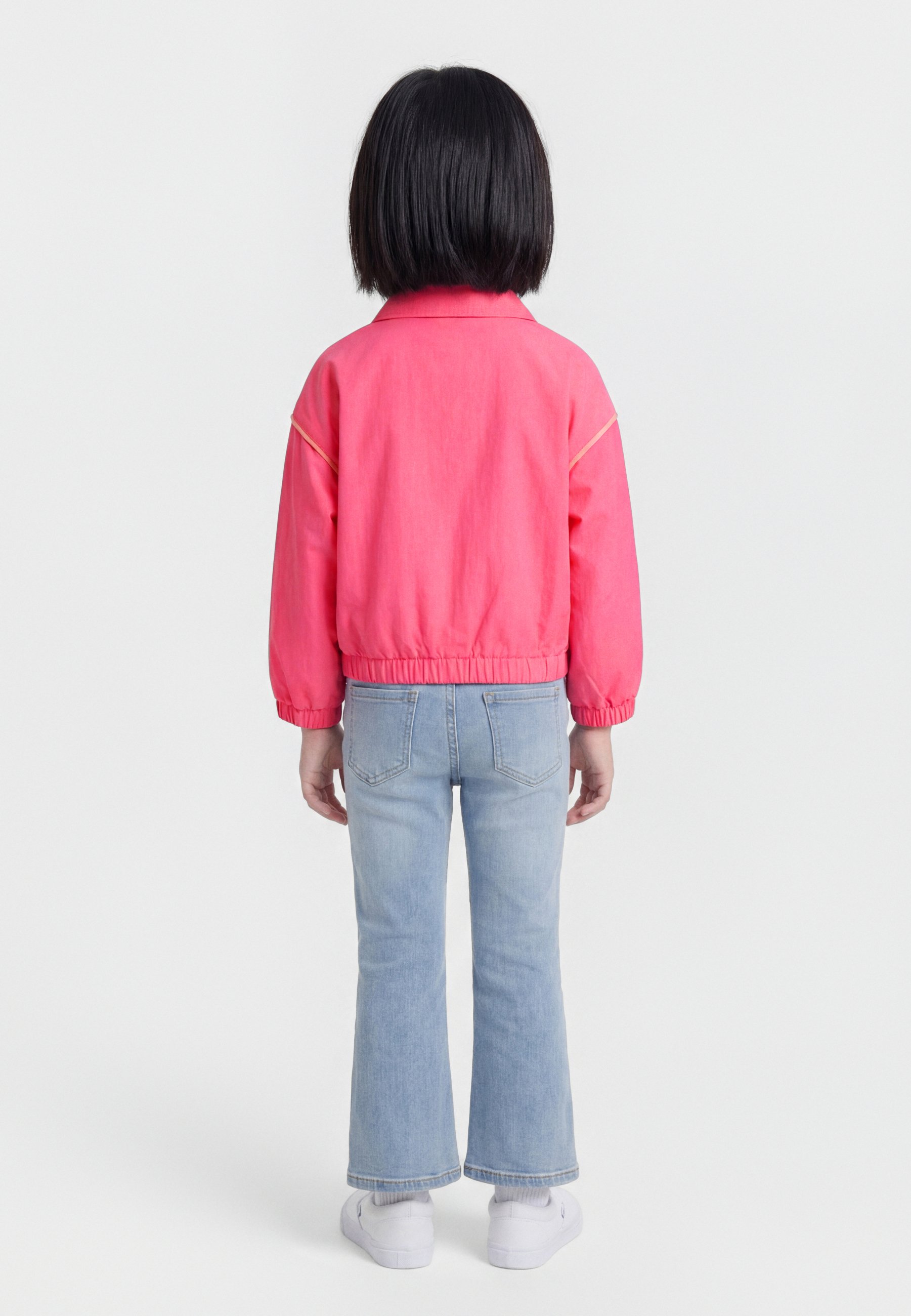 Mini Rodini PLANET JACKET UNISEX - Lichte jas - pink/donkerroze