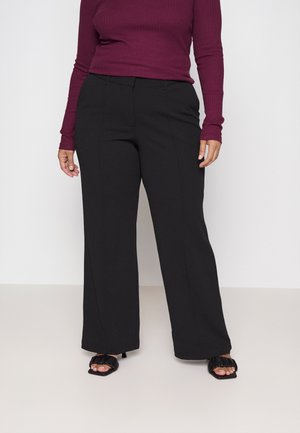 VMBECKY FORMAL WIDE PANT - Trousers - black
