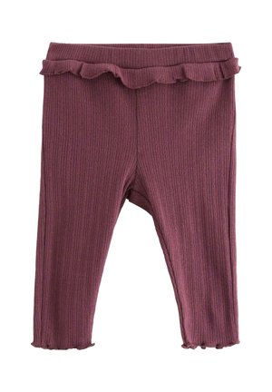 FRILL - Legíny – nohavice - dark dusty lilac