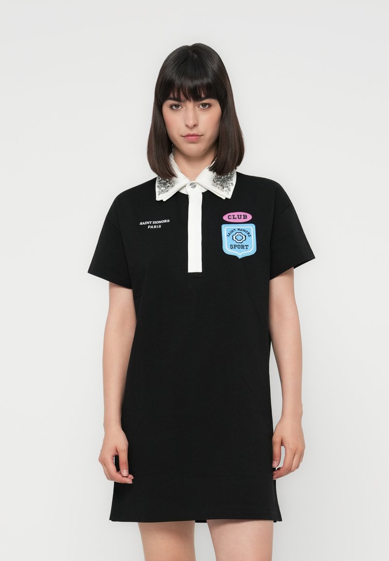 Maje Jerseyjurk zwart Maje Jerseyjurk zwart