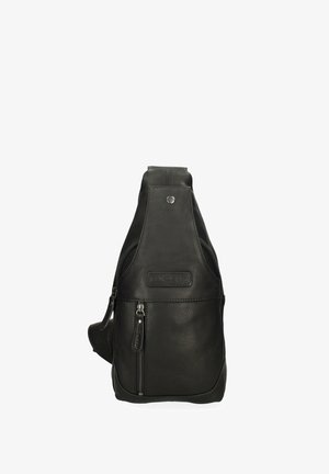 HILL BURRY ONE SHOULDER - Borsa a tracolla - black