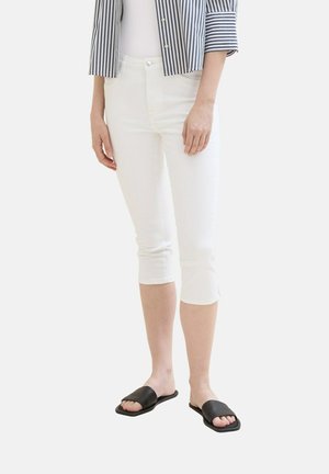 TOM TAILOR Jeansshort - white