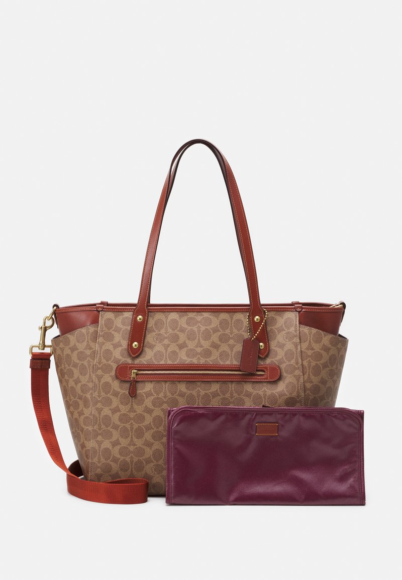 Coach SIGNATURE BABY BAG Shopping Bag tan/rust/braun Zalando.at
