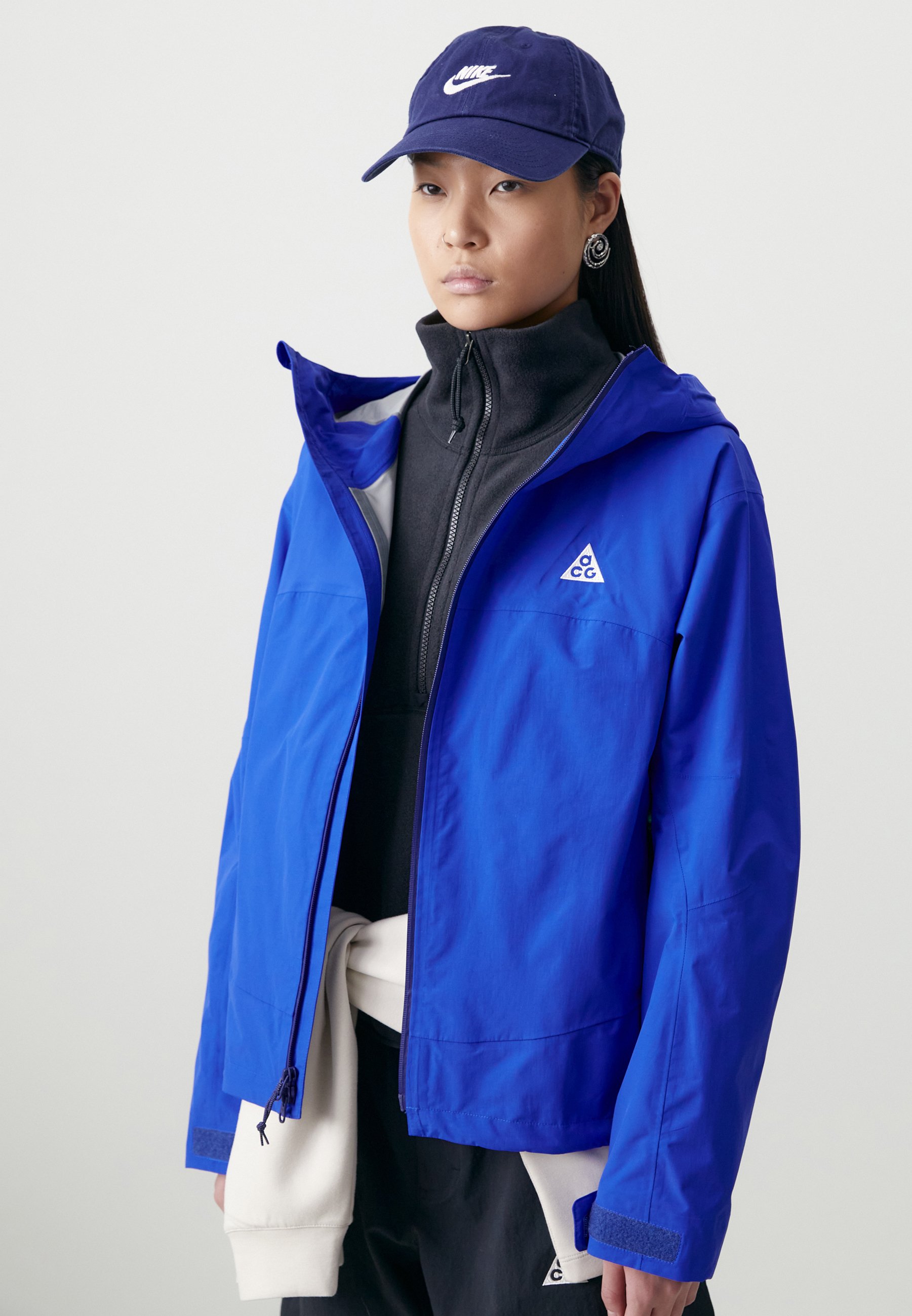 Nike ACG MORPHO - Kurtka przeciwdeszczowa/niebieski - Zalando.pl