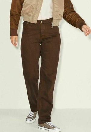 Jean droit - brown