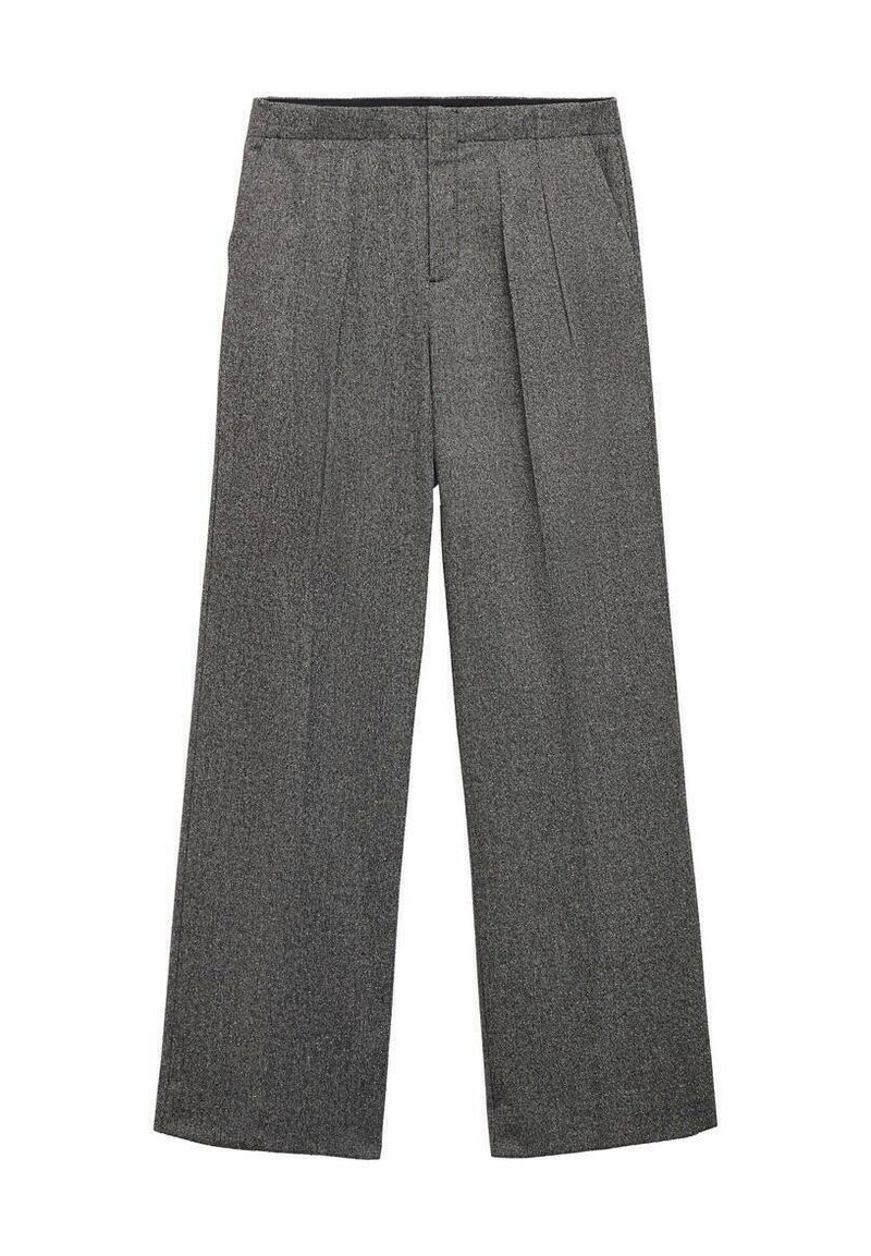 Mango Broek zwart