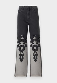 Pinko NASSER PANTALONE STORM  - Široke nogavice - black