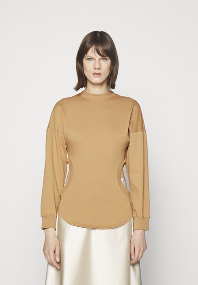 A.W.A.K.E. MODE LONG SLEEVE WITH CUT OUT DETAIL - Μπλούζα με μακριά μανίκια - terracotta
