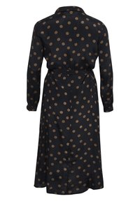 Kaffe Curve Skjortekjole - black