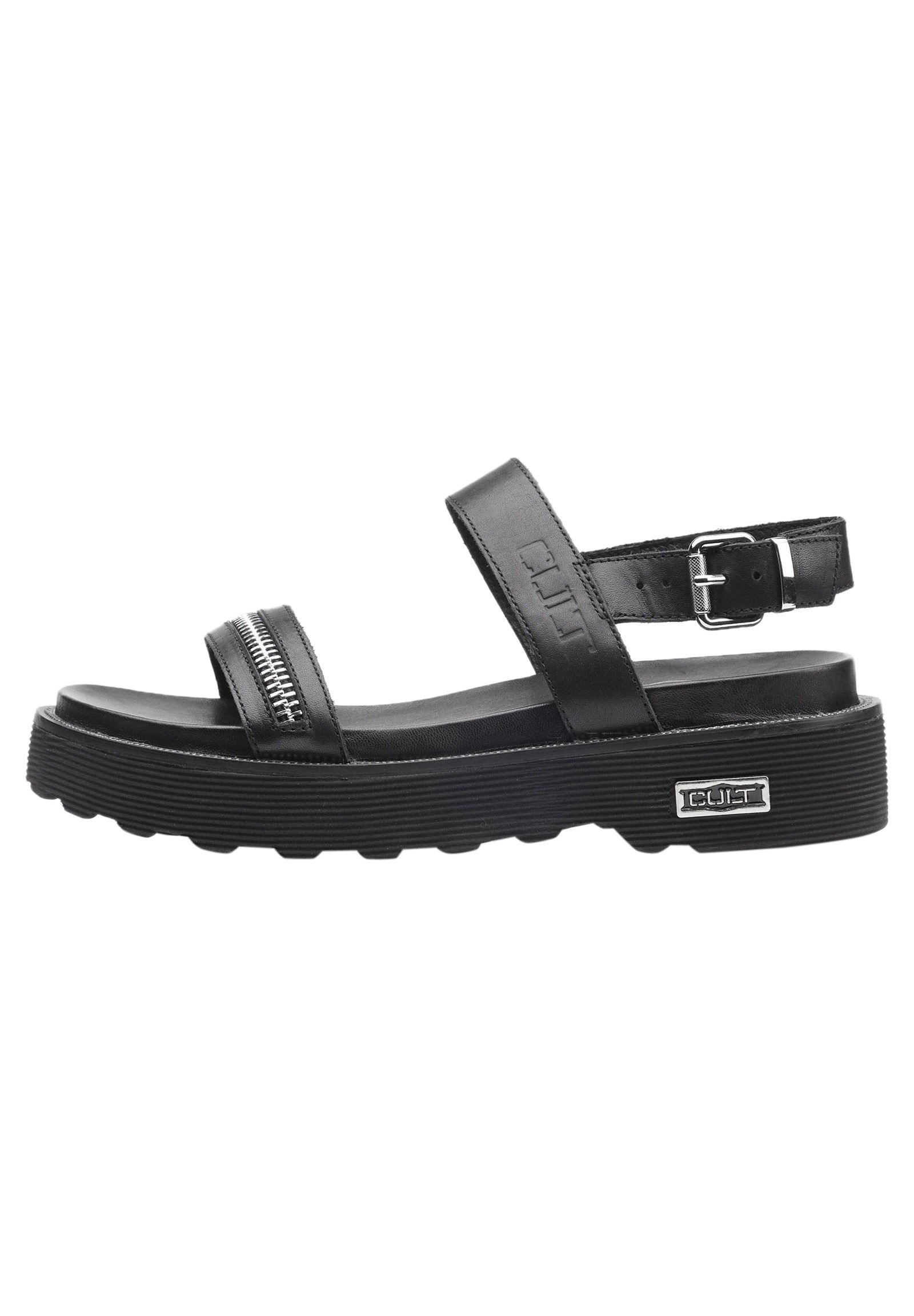 Cult Sandali con plateau - nero - Zalando.it