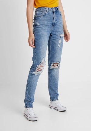 Vaqueros boyfriend - bleached denim