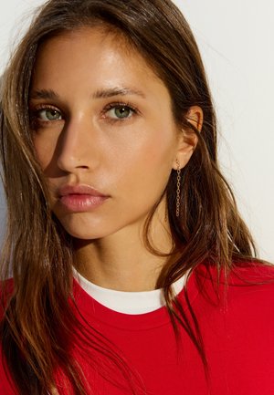 Bershka, MIXED - 3-PACK OF EARRINGS SET - Øreringe - gold-coloured