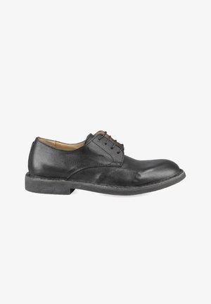 Moma, MOMA HERREN - SCHNÜRSCHUHE 10503A-KU SCHWARZ EU-GRÖSSE 42,5 - Business-Schnürer - schwarz