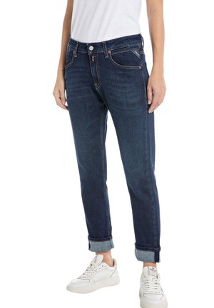 Jeans Straight Leg - dark-blue denim