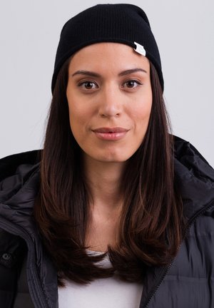 CASH-MERE Bonnet - schwarz
