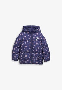 Selected, dark blue multi color flower
