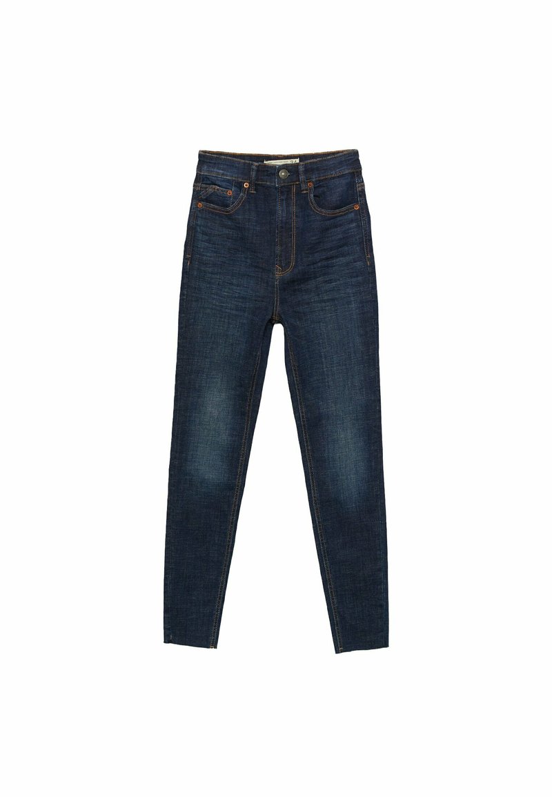 Stradivarius Jeans Skinny Fit zwartblauw denim