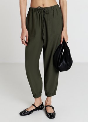 Trousers - var verde militare chiaro