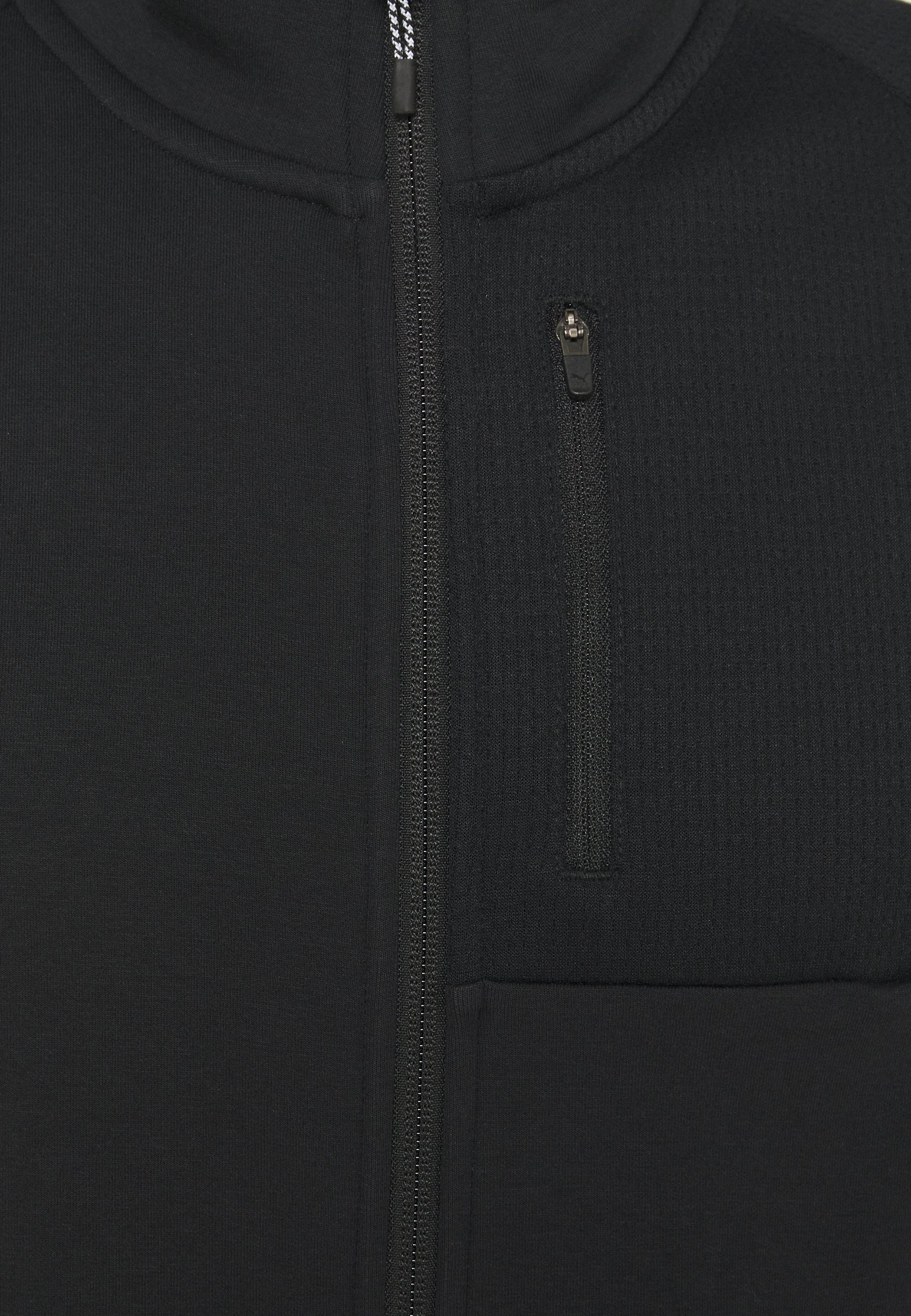 Puma EVOSTRIPE TRACK JACKET - Felpa con zip - black/nero - Zalando