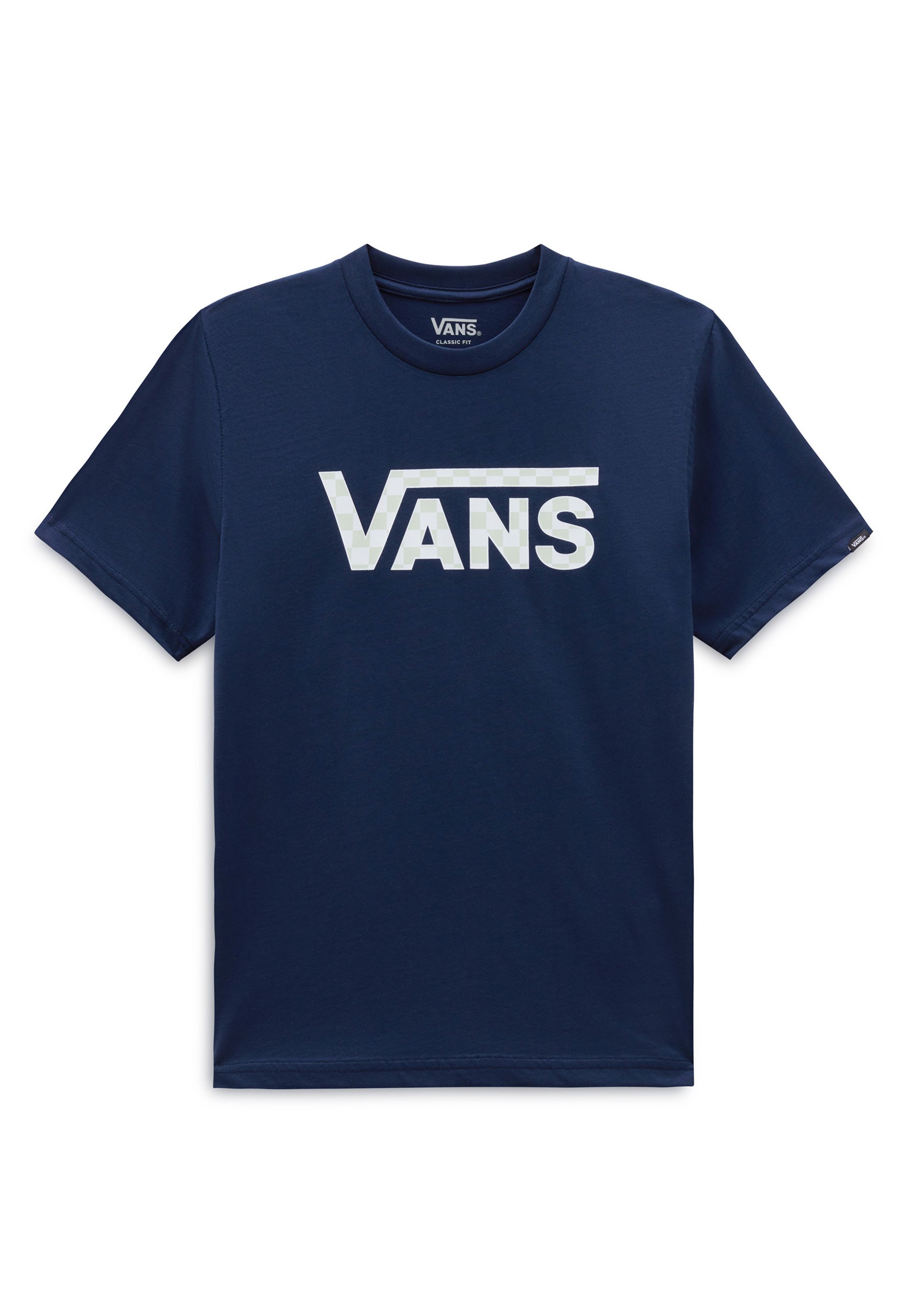Vans CLASSIC LOGO FILL T-shirt imprimé dress blues/bleu marine
