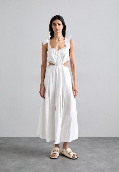 sandro ROBE - Robe de jour - blanc