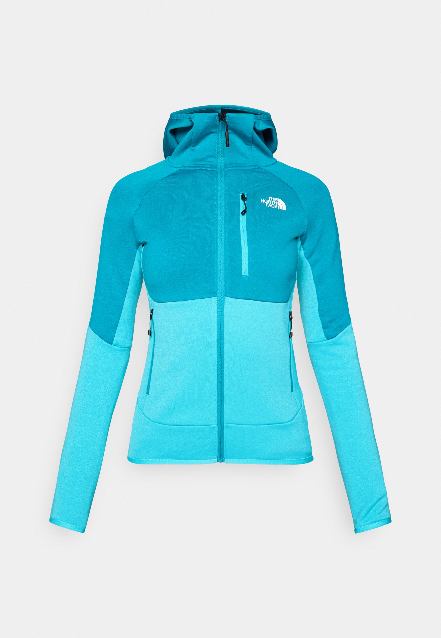 The North Face METEORA - Mikina na zip - galactic blue/deep teal