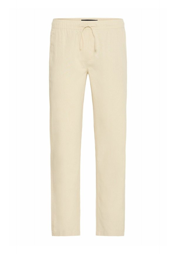 IDPASSOL LINEN MIX - Trousers - fog4