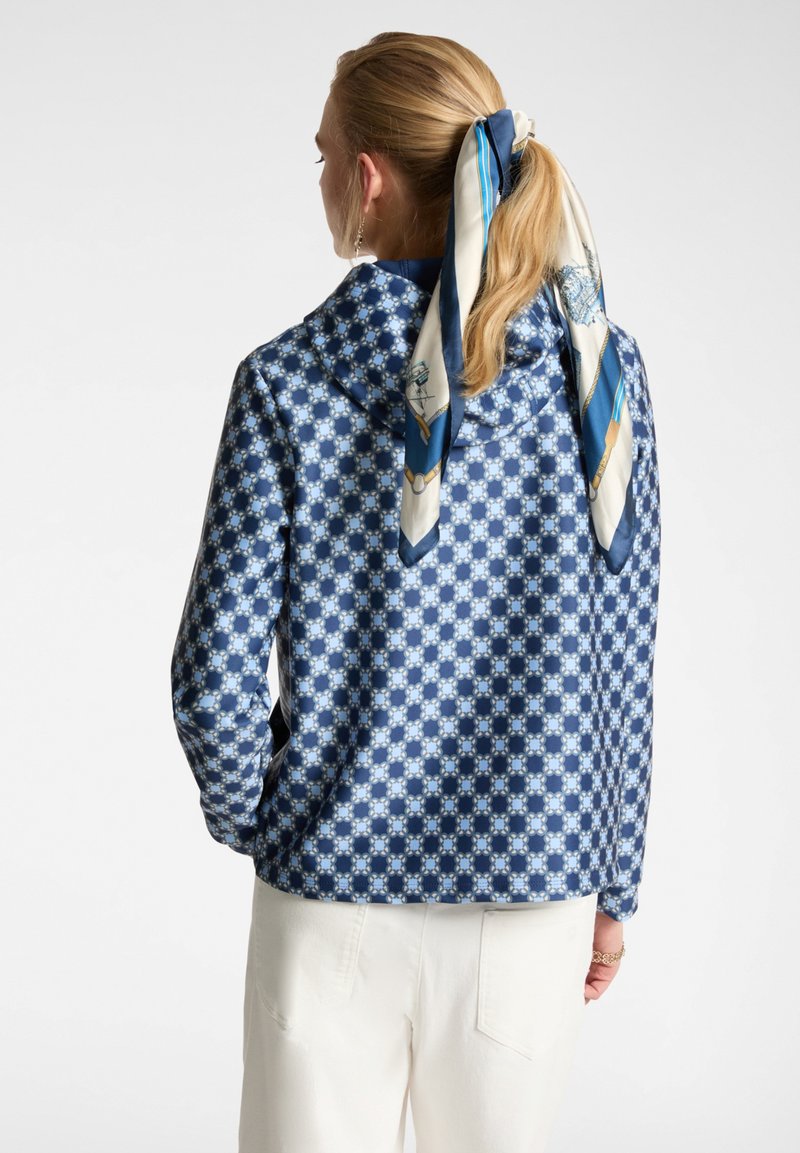 Elena Mirò Felpa con zip blu