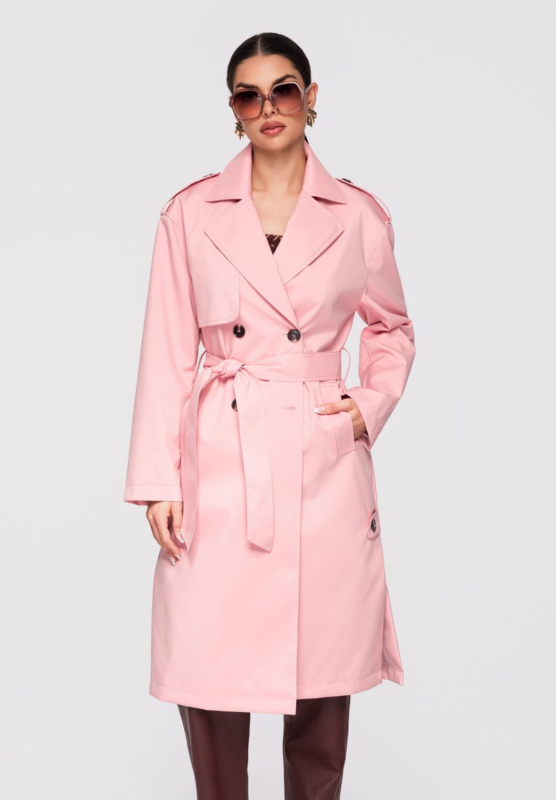 Manteau Trench Rose Fille Cikicoko Taille 7/8 Ans - Occasion Très Bon état | Tissu Polaire | Pour L'hiver