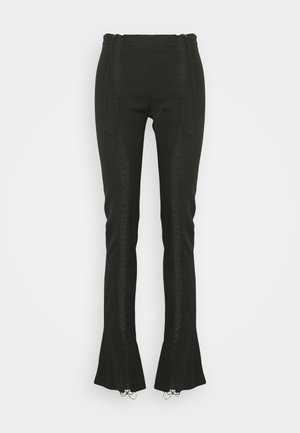 MIISTA TINI TROUSERS - Pantalon classique - black